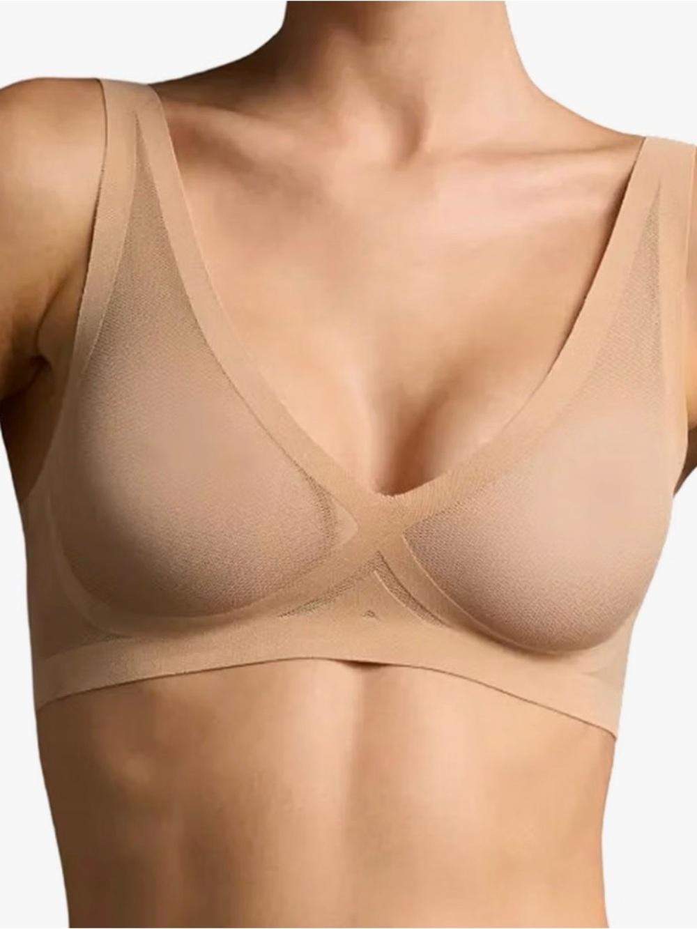 EBY Wireless Nude Comfort Bra with Light Support
